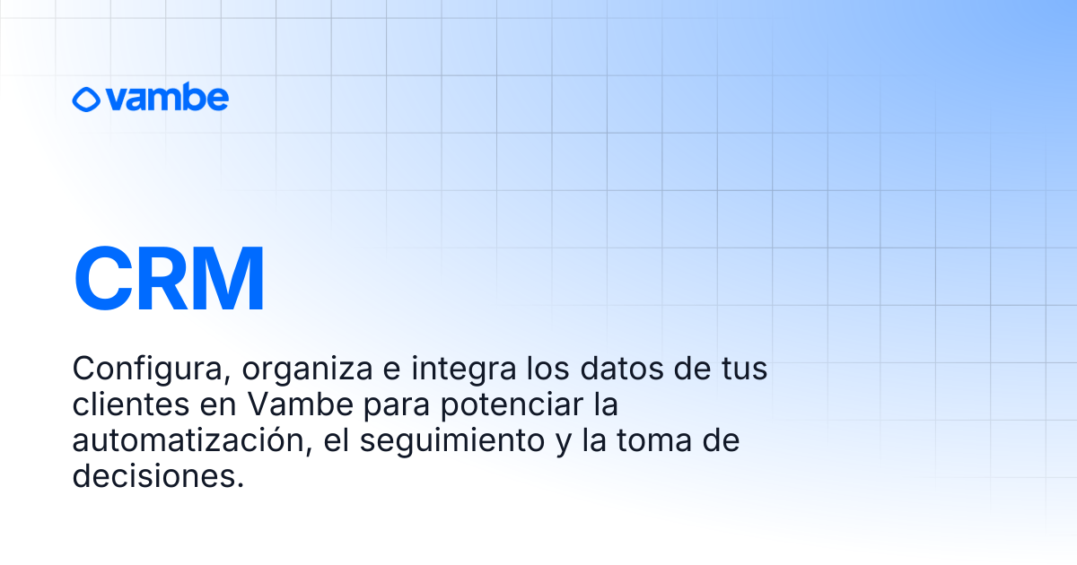 CRM | Vambe AI Docs